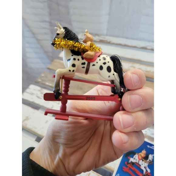 Hallmark pony for Christmas 2005 a scaffold ornament holiday tree - Picture 6 of 8